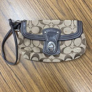 Coach wristlet
